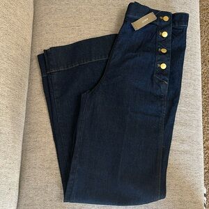 J.CREW Denim Trouser Jeans Size 27 Dark